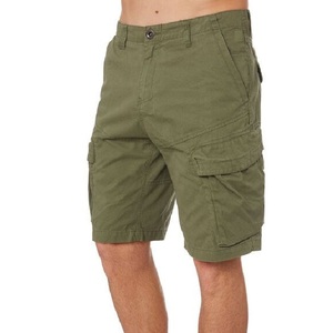 กางเกงขาสั้นผ้าใบแคนวาสสำหรับผู้ชายกางเกงขาสั้นคาร์โก้แบบลำลองมีกระเป๋าด้านข้างและหกช่องระบายอากาศได้ดีกันลมใส่ได้หลวม - Product Image 4