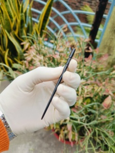 Handmade Natural Buffalo Horn Buffalo Bone Cow Horn Kohl <b>Stick</b> Set Traditional Eye Applicator for <b>Smooth</b> and Precise Makeup - Product Image 6