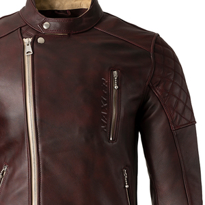 Veste en cuir pour motards de qualité supérieure, design classique, tenue de moto, haute durabilité, fournisseur d'exportation, nouvelle arrivée - Product Image 5