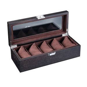 Vintage Wooden Watch Box <b>For</b> 10 Watches Large Solid Wood Storage <b>Organizer</b> Unique Display Case Luxury Personalized - Product Image 5