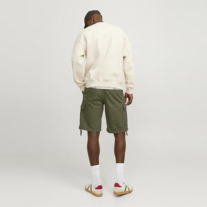 Short cargo décontracté avec poche latérale 340 gsm, coupe ample, confortable et durable, pour homme, OEM - Product Image 6