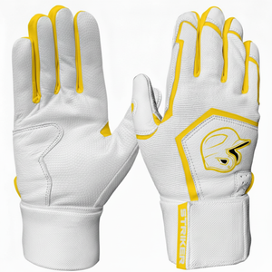 Gants de baseball en cuir de mouton à dos en maille, sans vibrations, personnalisés, en gros, pour une traction maximale et une sécurité accrue - Product Image 5