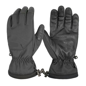 Gants de cyclisme thermiques imperméables coupe-vent doux pour hommes et femmes Sports de plein air 100% coton écran tactile respirant pour la conduite - Product Image 4
