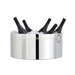 Baignoire de fête de boisson martelée isolée à double paroi en acier inoxydable Fresh Arrival pour refroidir les bars à vin Catering - Product Image 2