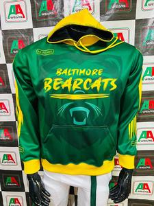 Productos reales Pakistán Sudadera con capucha 2024 bolsillo acanalado más tamaño poliéster polar sublimación ajuste regular Precio Venta - Product Image 3