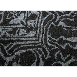 Tapis en laine tufté à la main Imara, gris et noir, motifs rectangulaires et rayés, pour la maison et les cadeaux, Tra-13337, tapis de chambre - Product Image 3