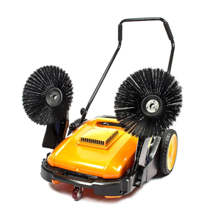 เครื่องกวาดพื้นแบบเข็นด้วยมือ รุ่น RT980S ความกว้าง 33 นิ้ว ถังเก็บฝุ่น 12 แกลลอน วัสดุ HDPE แปรงสามหัว พร้อมตัวกรองอากาศ - Product Image 5