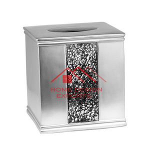 Thiết kế mới nhất men đen hoàn thành kim loại <span class=keywords><strong>namkeen</strong></span> hộp cho nhà khách sạn Tabletop trang trí nội thất sử dụng kim loại mô hộp - Product Image 3