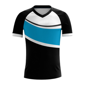 Camiseta de Fútbol Sublimada de Alta Calidad |   Camiseta Deportiva Corta con Logotipo de Equipo Personalizado |   100% Poliéster Ligero y Transpirable |   OEM - Product Image 6