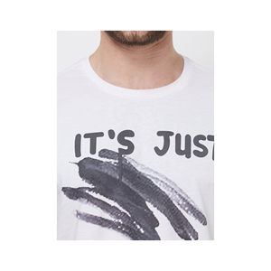 T-shirt en coton uni pour homme, tissu doux, basique, usage quotidien, personnalisation OEM - Product Image 3