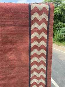 Wool Jute Kilim <b>Rug</b> Handmade Geometric Pattern Customized Color Vintage Boho <b>Traditional</b> Bedroom <b>Living</b> <b>Room</b> Washable Area <b>Rug</b> - Product Image 5