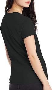 Camiseta de estilo urbano para mujer, camiseta de gran tamaño con hombros descubiertos - Product Image 3