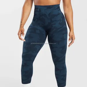 Kadınlar için OEM panter Yoga pantolon tayt yüksek belli Camo baskı yıldız rakam işletmeler tarafından imalatı (PayPal doğrulanmış)