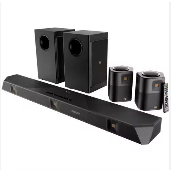 High Quality On New DRAGON 11.4.6-Channel Dolby Atmos Home Surround Sound System with Dual-Opposing 8" Subwoofers