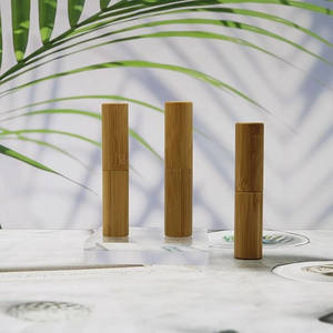 Tubo cosmético natural con logotipo personalizado, barra de labios de bambú sostenible, tubos de embalaje para cosméticos ecológicos - Product Image 4