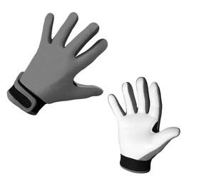 Guantes Gaélicos Gaa Hechos a Medida, Calidad Premium, Palma de Látex de 2.5mm, Agarre Ligero y Elástico, Antideslizante, Correa de Muñeca Ajustable - Product Image 5