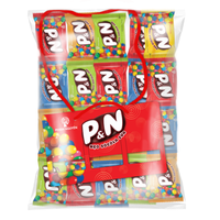 Confitería de azúcar de alta calidad 159G Vietnam nueva forma de bola crujiente dulce P & N leche Chocolate superior caramelo Normal para Decoración