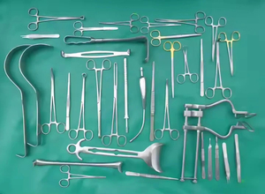 ชุดเครื่องมือผ่าตัดแบบแลปารอโทมีพื้นฐาน 34 ชิ้น ทำจากสแตนเลสสตีล ใช้ซ้ำได้ สำหรับการผ่าตัดทั่วไป ชุดอุปกรณ์การแพทย์สำหรับการผ่าตัดแลปารอโทมี - Product Image 5