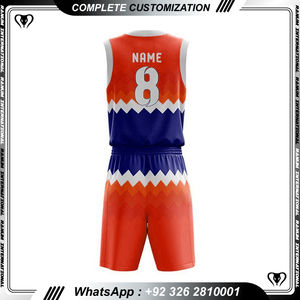 Conjuntos de uniformes de baloncesto antibacterianos para hombre, conjuntos de camisetas y pantalones cortos de baloncesto transpirables de secado rápido, uniforme de baloncesto para adultos - Product Image 3