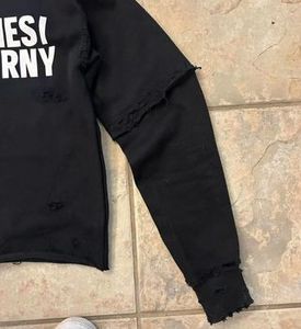 "Surdimensionné Streetwear Double Couche T-Shirt Élégant Hommes Manches Longues" - Product Image 4