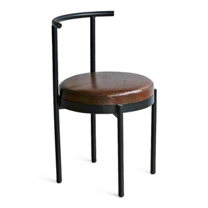 Ensemble de salle à manger moderne avec plateau en marbre et 6 chaises rembourrées pour la cuisine et le salon, meubles de maison - Product Image 3