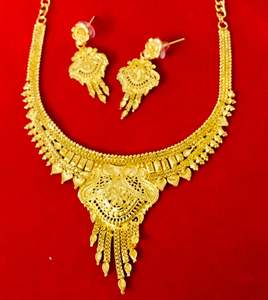 24K Plaqué Or Dubai Vintage Mode Bijoux Collier Ensemble Boucles D'oreilles Bracelets Peignes Broches Cuivre Matériel Diamant Bulgarie - Product Image 6