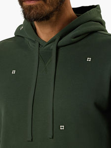 เสื้อฮู้ดผ้าฝ้ายแบบสวมหัวมีฮู้ดสำหรับผู้ชายเสื้อสเวตเตอร์แบบสวมหัวมีฮู้ดโลโก้แบบกำหนดเอง - Product Image 3