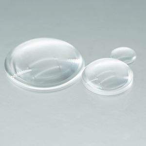 Lentille asphérique optique personnalisée en fluorure de magnésium MgF2 utilisée pour la spectrophorèse par absorption atomique Revêtement antireflet OEM - Product Image 1