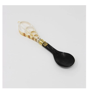 Serveur de salade en corne de qualité supérieure, ensemble de couverts avec poignée unique Nouveau design Serveur de salade du fabricant et exportateur indien - Product Image 2