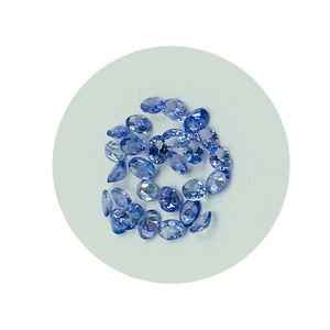 Icy Blue ดิบและเป็นธรรมชาติ 100% หินมีค่าเกรดดีที่สุดอัญมณีเพชรพลอยรูปไข่แทนซาไนต์ - Product Image 6