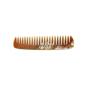 Peine de cuerno de lujo, respetuoso con el medio ambiente, herramienta hecha a mano duradera, acabado liso pulido, hecho de cuerno, perfecto para el cabello y la barba - Product Image 6