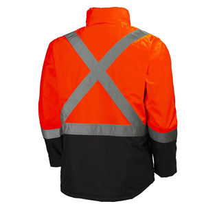 เสื้อกั๊กป้องกันสำหรับฤดูหนาวเสื้อหนาวสะท้อนแสงเสื้อกั๊กนิรภัยสำหรับก่อสร้างบนถนน - Product Image 5