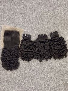 Meilleure qualité 100% extensions de cheveux humains bouclés birmans bruts Remy Hair avec style de vague naturelle directe du Vietnam pour les femmes noires - Product Image 4