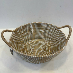 ตะกร้าเก็บของทรงรีหรูหราจากหญ้าทะเล พร้อมเชือก PP ผลิตอย่างแม่นยำอเนกประสงค์ เป็นมิตรกับสิ่งแวดล้อม - Product Image 2
