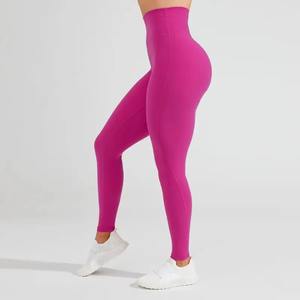 Yoga Pants Elastic Breathable Training <b>Leggings</b> for Women Squat Proof Activewear - Product Image 3