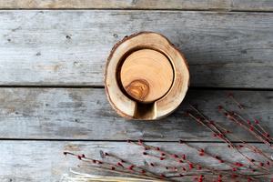 2025 vente chaude caboteur en bois d'acacia blanc hexagone rond carré personnalisation tasse caboteur sous-verres en bois et en marbre pour boissons - Product Image 3