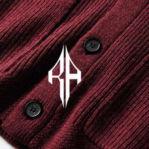 New Top 2025 Design Men's <b>Cardigan</b> Winter Sweater Wholesale Wool / Acrylic Material High Quality Custom Logo by ATLANTIC - Product Image 6