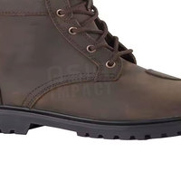 Chaussures de sécurité pour hommes en gros, chaussures de travail en acier, bottes de travail imperméables et antidérapantes pour hommes