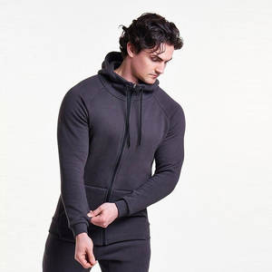 Sudadera con Capucha Formal Unisex de Invierno, Estilo Urbano, Corte Regular, 100% Algodón, Felpa, Teñido Liso, Impermeable, Transpirable, con Bolsillos, Diseño a Cuadros - Product Image 1