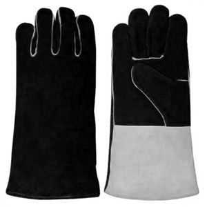Gants de travail en cuir de vache robustes de haute qualité Gants de sécurité antidérapants pour le soudage Fournisseur réputé - Product Image 6