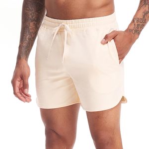 Casual Running Sweat Shorts High Quality <b>Windproof</b> High Waist Drawstring Closure Custom Shorts for Men - Product Image 1