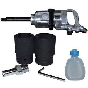 Clé à chocs pneumatique personnalisable 2200 Nm/1620 pi-lb avec douilles, marteau à enclumes, support OEM - Product Image 5