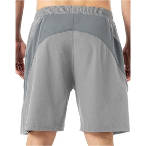 Wholesale Summer 100% polyester Casual Regular Color Shorts Over sized Print Breathable Men Shorts With 4 Colors - Product Image 4