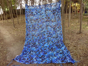 <span class=keywords><strong>Filet</strong></span> de <span class=keywords><strong>camouflage</strong></span> Vanda en vrac, <span class=keywords><strong>anti</strong></span> <span class=keywords><strong>UV</strong></span>, bleu océan - Product Image 2