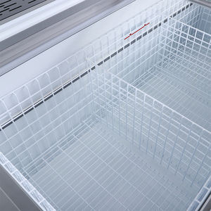 Coffre d'affichage commercial de congélateur d'île à température unique pour le supermarché pour les fruits de mer congelés de crème glacée de viande - Product Image 6