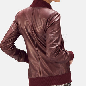 Veste en cuir pour femmes, look propre, tendance, veste en cuir pour femmes, tendance inspirée, veste en cuir pour femmes - Product Image 3