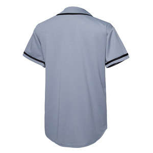 Camiseta de béisbol en blanco personalizada de secado rápido, ropa deportiva con logotipo personalizado, camiseta de béisbol cómoda de la mejor calidad para hombres - Product Image 2