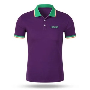 Diseño personalizado de la marca bordado Polo camisa de manga corta de poliéster de los hombres camisetas polo - Product Image 6