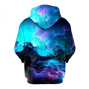 Factory Custom Your Design Sublimation Hoodies Streetwear Full Print Oversized <b>Polyester</b> <b>Hoodie</b> for Men - Product Image 2