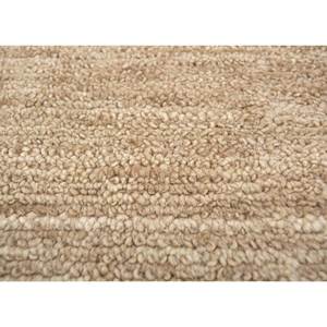 Handmade Large Area Contour Beige & <b>Brown</b> <b>Wool</b> Rugs 9x12 Rectangle with Solid Striped Pattern for Home Hallway Use-Model Hwl-201 - Product Image 3
